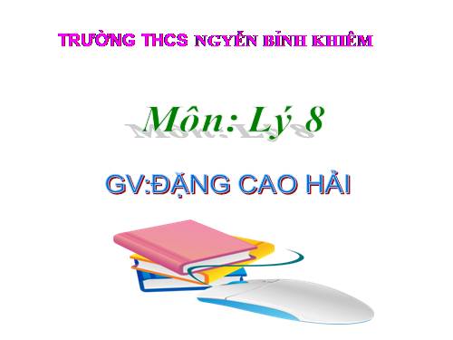 Bài 13. Công cơ học