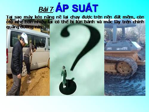 Bài 7. Áp suất