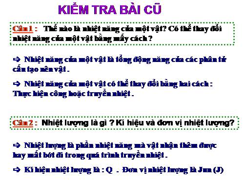 Bài 22. Dẫn nhiệt