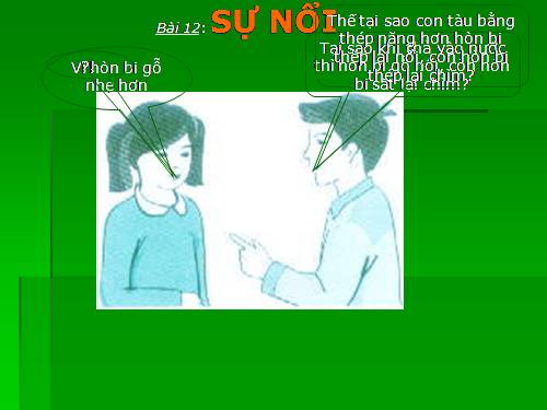 Bài 12. Sự nổi