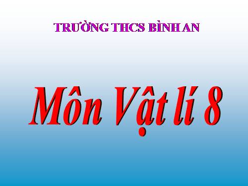 Bài 14. Định luật về công