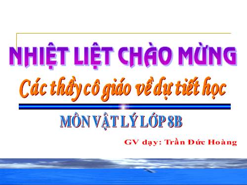 Bài 10. Lực đẩy Ác-si-mét