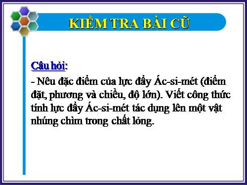 Bài 12. Sự nổi