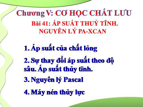 Bài 7. Áp suất