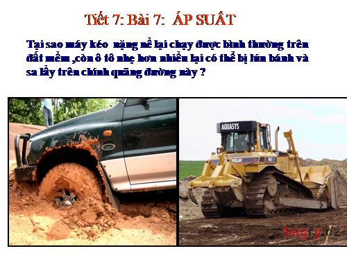 Bài 7. Áp suất