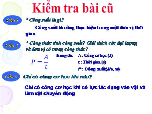 Bài 16. Cơ năng