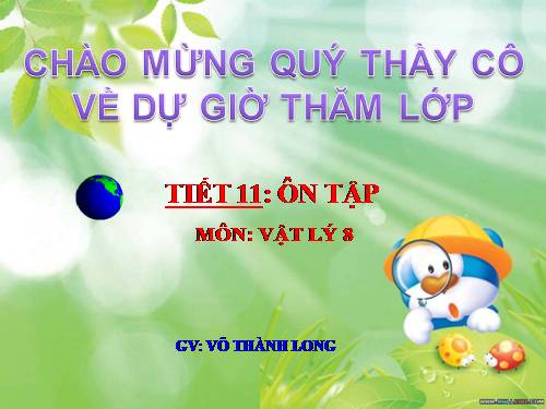 Ôn tập ktra 45 phút - ly 8