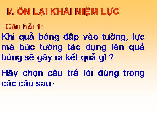 Bài 4. Biểu diễn lực