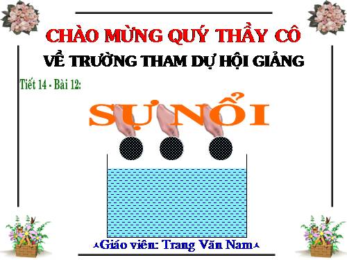 Bài 12. Sự nổi