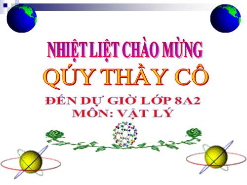 Bài 8. Áp suất chất lỏng - Bình thông nhau