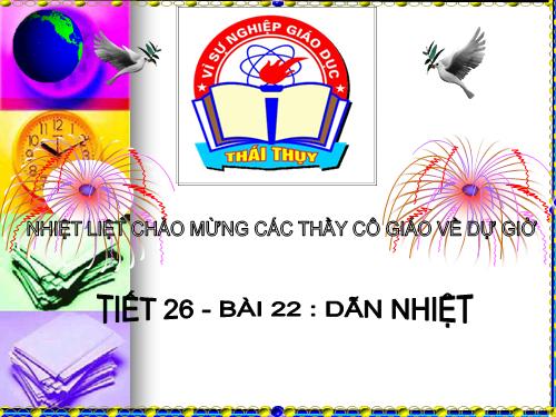 Bài 22. Dẫn nhiệt