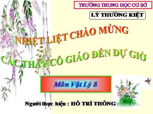 Bài 8. Áp suất chất lỏng - Bình thông nhau