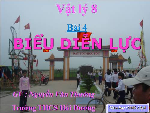 Bài 4. Biểu diễn lực