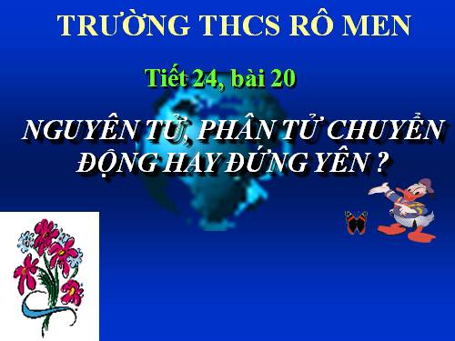 Bài 20. Nguyên tử, phân tử chuyển động hay đứng yên?