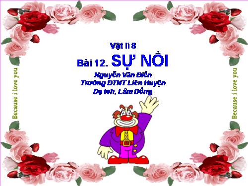 Bài 12. Sự nổi