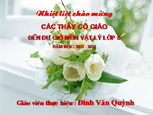 Bài 8. Áp suất chất lỏng - Bình thông nhau