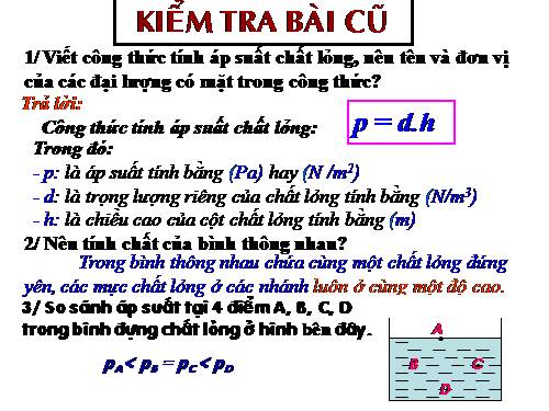 Bài 9. Áp suất khí quyển