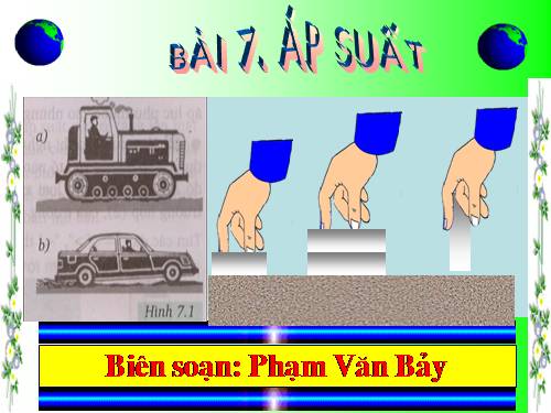 Bài 7. Áp suất