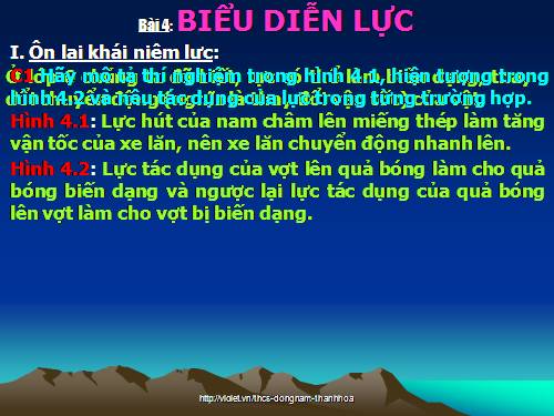 Bài 4. Biểu diễn lực