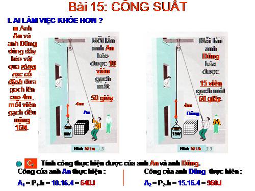 Bài 15. Công suất