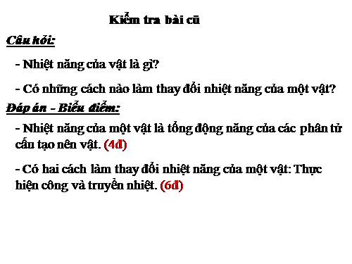 Bài 22. Dẫn nhiệt