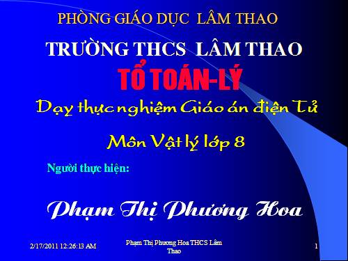 Bài 8. Áp suất chất lỏng - Bình thông nhau