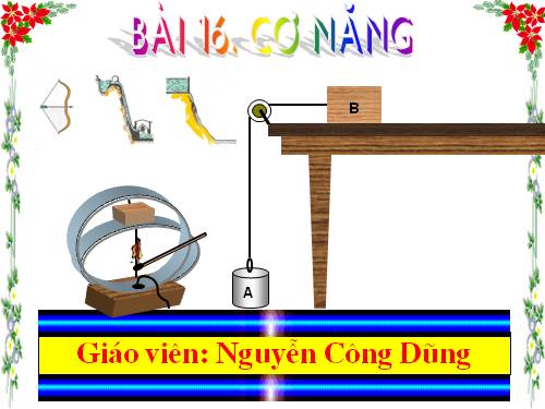 Bài 16. Cơ năng