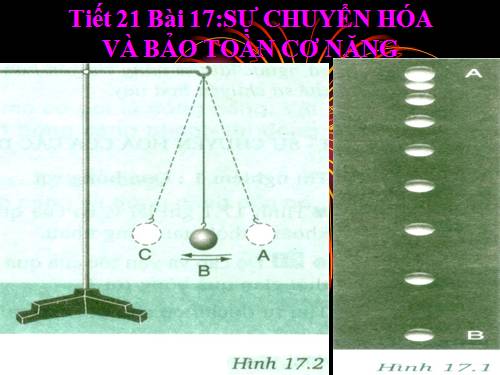 Bài 17. Sự chuyển hoá và bảo toàn cơ năng