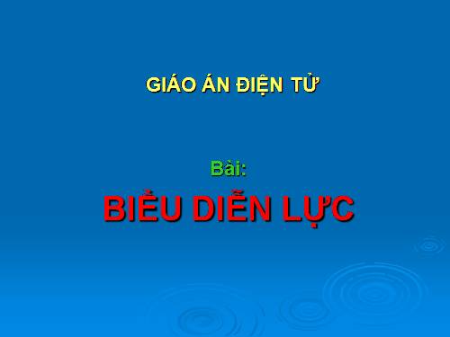 Bài 4. Biểu diễn lực