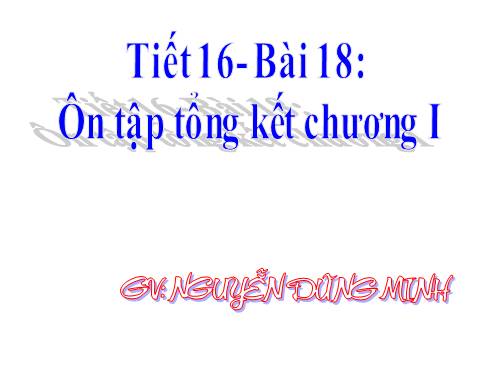 Bài 18. Câu hỏi và bài tập tổng kết chương I: Cơ học