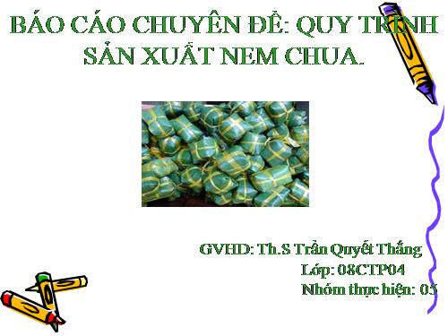 nem chua viet nam