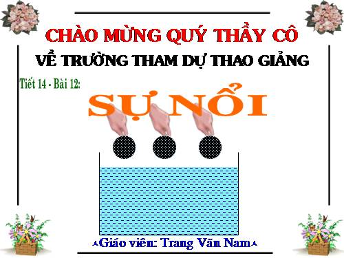 Bài 12. Sự nổi