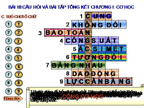 Bài 18. Câu hỏi và bài tập tổng kết chương I: Cơ học