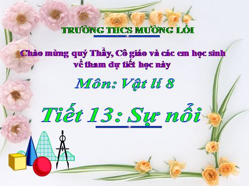 Bài 12. Sự nổi