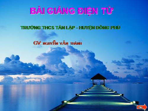 Bài 8. Áp suất chất lỏng - Bình thông nhau