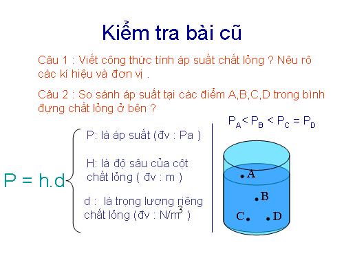 Bài 9. Áp suất khí quyển