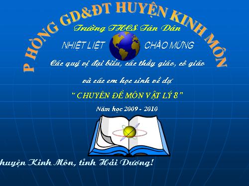 Chuyên đề Vật lý8