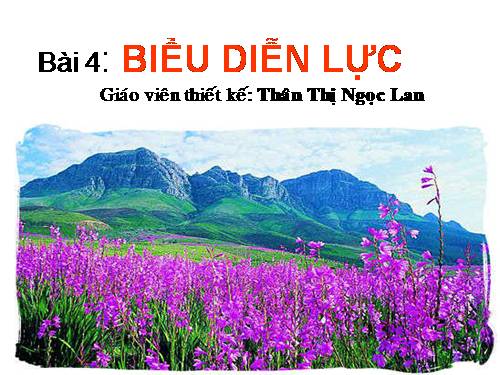 Bài 4. Biểu diễn lực