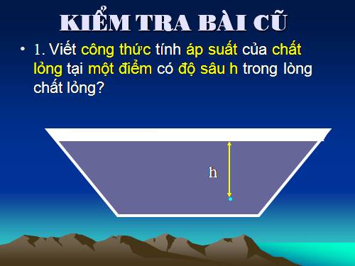 Bài 9. Áp suất khí quyển