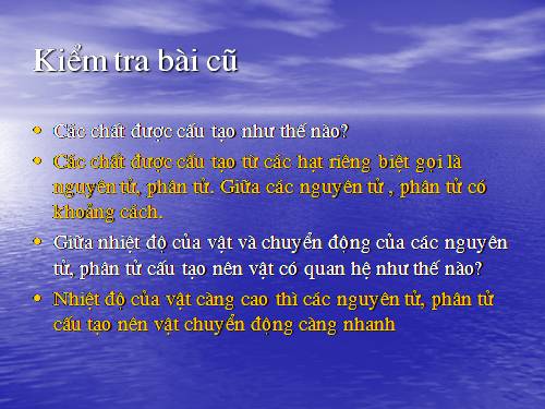 Bài 21. Nhiệt năng