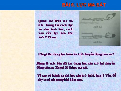 Bài 6. Lực ma sát