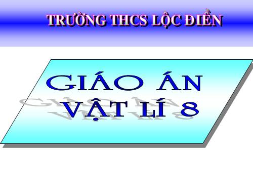 Bài 23. Đối lưu - Bức xạ nhiệt