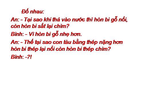 Bài 12. Sự nổi