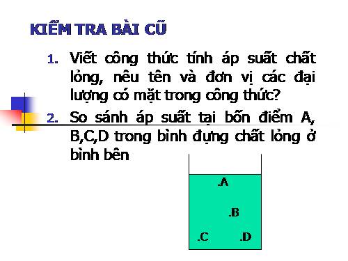 Bài 9. Áp suất khí quyển