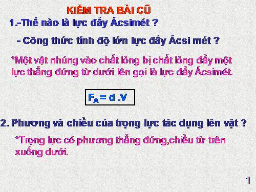 Bài 12. Sự nổi