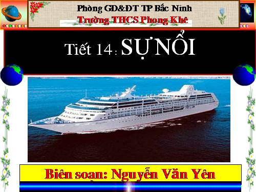 Bài 12. Sự nổi