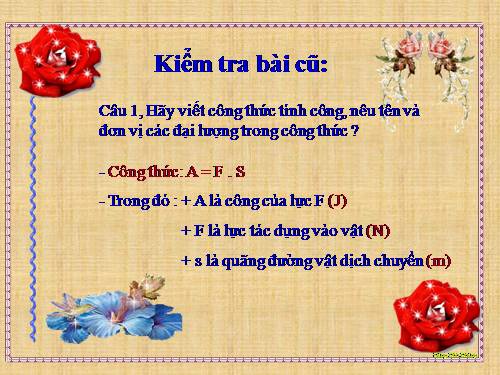 Bài 14. Định luật về công