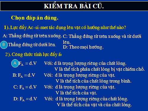 Bài 12. Sự nổi