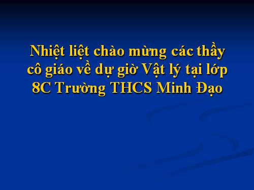 Bài 13. Công cơ học