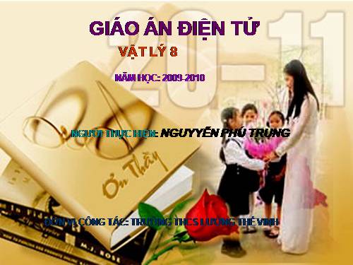 Bài 8. Áp suất chất lỏng - Bình thông nhau